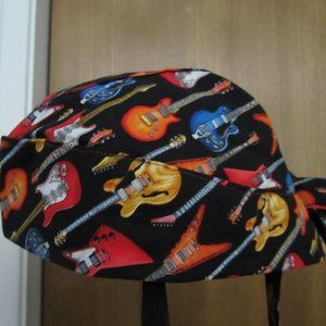 NWOT Hand Made Skull Cap/do-rag For the Biker SZ L